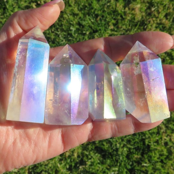 Angel Aura Quartz Pointer - Picture 2 of 3